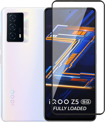 eZell Edge To Edge Screen Guard for iQOO Z5 5G(Pack of 1)