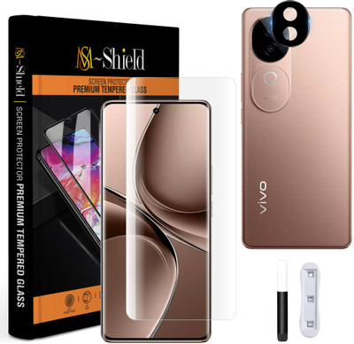 MS-Shield Edge To Edge Screen Guard for Vivo V40e 5G, With Camera Lens Protector(Pack of 1)