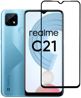 Finaux Edge To Edge Screen Guard for Realme C21(Pack of 2)