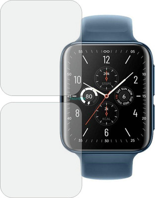 Fasheen Edge To Edge Screen Guard for OPPO WATCH 2 42 mm(Pack of 2)
