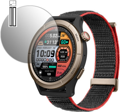 YCHROZE Edge To Edge Screen Guard for Amazfit Cheetah Pro(Pack of 1)