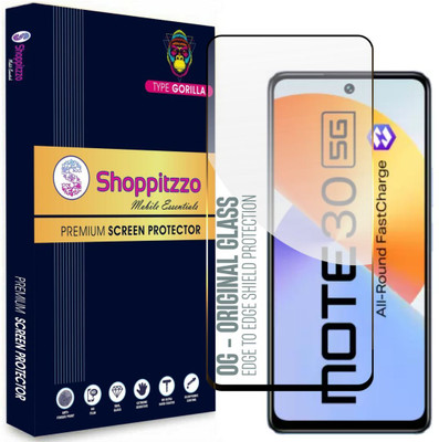 Shoppitzzo Edge To Edge Screen Guard for infinix Hot 30 5G | infinix Note 30 5G | Infinix Hot 11S | Infinix Zero 5G | Camon 17 Pro | Camon 18 | Camon 18 Pro | Camon 19 (6.78 Inch)(Pack of 1)