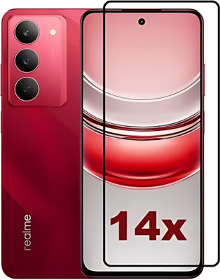 Monogamy Edge To Edge Screen Guard for Realme 14x 5G, Realme 14x(Pack of 1)