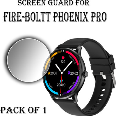 ejzatex Edge To Edge Screen Guard for FIRE BOLTT PHOENIX PRO SMARTWATCH(Pack of 1)