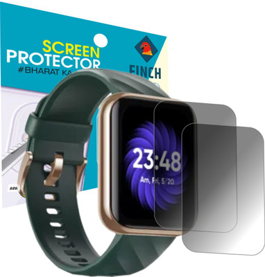 Olonga Edge To Edge Screen Guard for DIZO WATCH D SMART(Pack of 2)