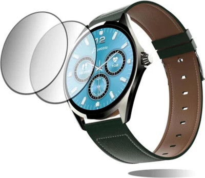 Olonga Edge To Edge Screen Guard for Pebble Royale Watch, Pebble Royale Smartwatch, Pebble Royale Screen guard, Pebble Royale(Pack of 2)