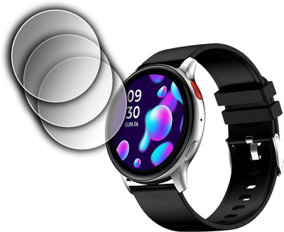 EJZATI Edge To Edge Screen Guard for FIRE BOLTT ECLIPSE SMARTWATCH SCREEN GUARD(Pack of 3)