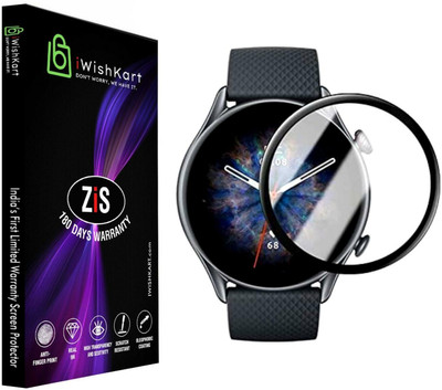 iWishKart Edge To Edge Tempered Glass for Maxima Max Pro Knight, 1.28Inch, Smart Watch NOT Included(Pack of 1)