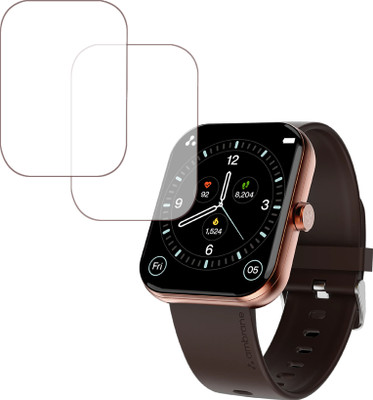 EJZATI Edge To Edge Screen Guard for AMBRANE WISE EON MAX SMARTWATCH(Pack of 2)