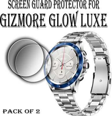 ejzatex Edge To Edge Screen Guard for GIZMORE GLOW LUXE SMARTWATCH SCREEN GUARD(Pack of 2)