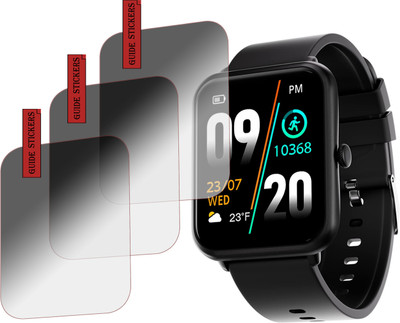 EJZATI Edge To Edge Screen Guard for FIRE BOLTT NINJA CALL PRO PLUS SMARTWATCH(Pack of 3)