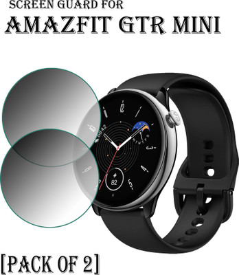 EJZATI Edge To Edge Screen Guard for AMAZFIT GTR MINI SMARTWATCH(Pack of 2)