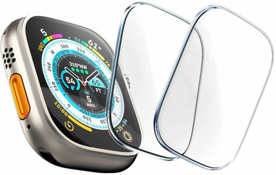 KANCHA Edge To Edge Screen Guard for PEBBLE COSMOS ENGAGE SMART WATCH(Pack of 2)