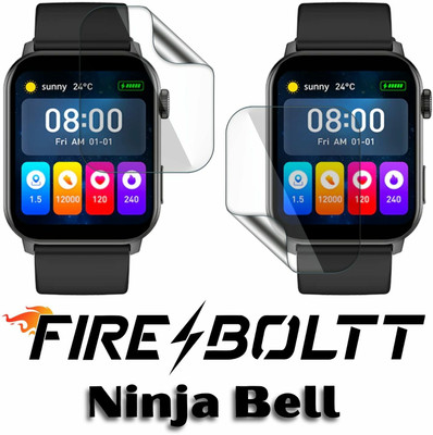 FCS Edge To Edge Screen Guard for Fire-Boltt Ninja Bell, Fire-Boltt Ninja Bell (1.69'' inch), Screen Protector(Pack of 2)