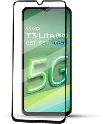 its me Edge To Edge Screen Guard for Vivo T3 Lite 5G(Pack of 1)