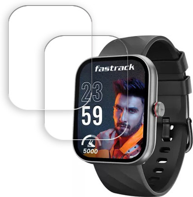 ARBAN Edge To Edge Screen Guard for Fastrack Revoltt FS2 1.91 inch SMARTWATCH SCREEN GUARD(Pack of 2)