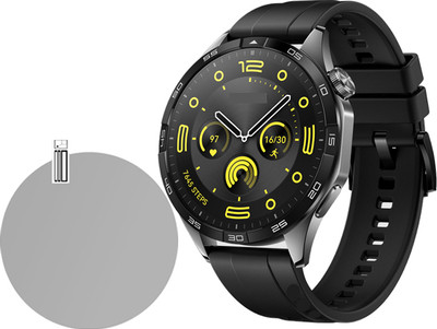 YCHROZE Edge To Edge Screen Guard for Huawei Watch GT 4 46mm(Pack of 1)