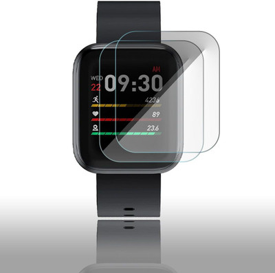 FCS Edge To Edge Screen Guard for Fire_Boltt Mercury Smartwatch | Pack of 2(Pack of 2)