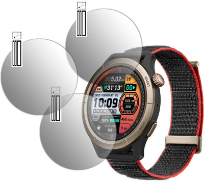 YCHROZE Edge To Edge Screen Guard for Amazfit Cheetah Pro(Pack of 3)