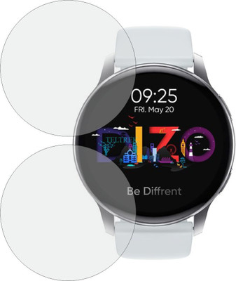 TELTREK Edge To Edge Screen Guard for DIZO WATCH R(Pack of 2)