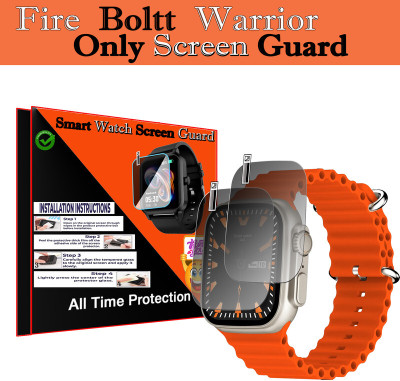 daffin Edge To Edge Screen Guard for Fire-Boltt Warrior(Pack of 2)