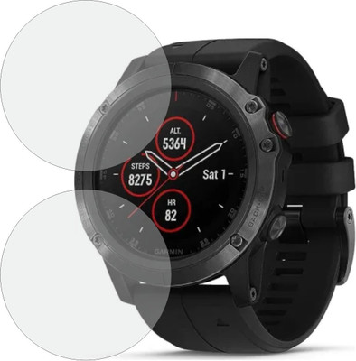TELTREK Edge To Edge Screen Guard for Garmin Fenix 5X Plus(Pack of 2)