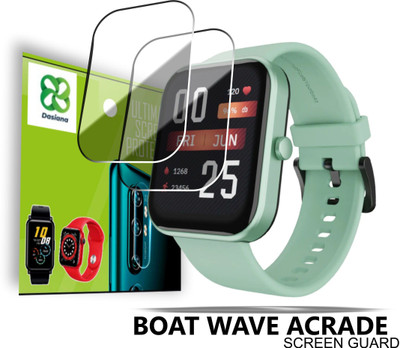 FINCH Edge To Edge Screen Guard for BOAT WAVE ACRADE(Pack of 2)
