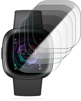 Enlinea Edge To Edge Screen Guard for Fitbit Versa 4(Pack of 5)