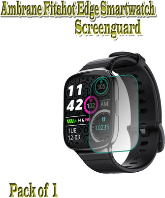 EZGER Edge To Edge Screen Guard for Ambrane Fitshot Edge(Pack of 1)