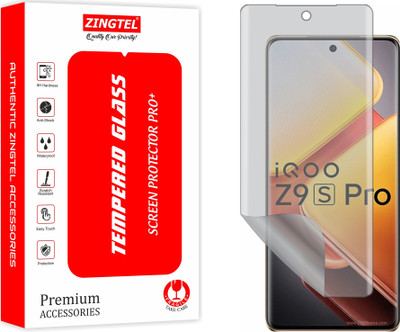 ZINGTEL Edge To Edge Screen Guard for Vivo iQOO Z9S Pro 5G (Anti Glare Matte Nano Liquid Hydrogel Film)(Pack of 1)