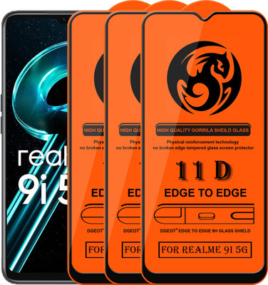 HQ Protection Edge To Edge Screen Guard for Realme 9I 5G(Pack of 3)