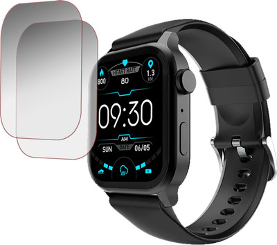 ejzatex Edge To Edge Screen Guard for FIRE BOLTT RISE SMARTWATCH SCREEN GUARD(Pack of 2)