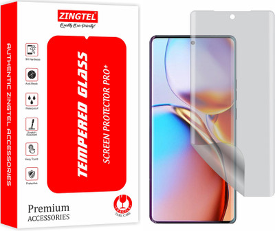 ZINGTEL Edge To Edge Screen Guard for Moto Edge Plus 2023 (Anti Glare Matte Nano Liquid Hydrogel Film)(Pack of 1)