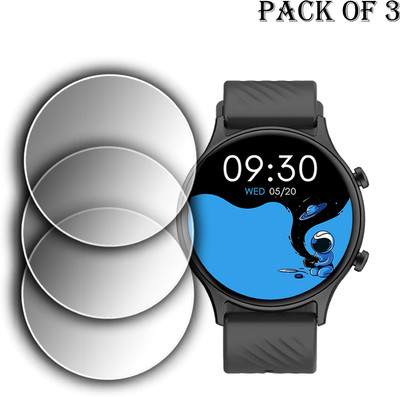 ejzatex Edge To Edge Screen Guard for FIRE BOLTT LEGEND SMARTWATCH(Pack of 3)