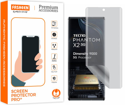 Fasheen Edge To Edge Screen Guard for Tecno Phantom X2 (Anti Glare Matte Hydrogel Film)(Pack of 1)