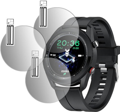 DOUMOF Edge To Edge Screen Guard for AXL Rider SMARTWATCH(Pack of 3)