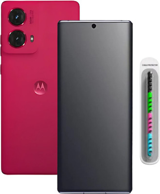 MobiWay Edge To Edge Screen Guard for Moto G85 5G, Motorola G85, Moto G85 Screen Guard Matte Finish Self Healing Unbreakable Membrane Screen Guard ( NOT A TEMPERED GLASS ) matte23(Pack of 1)