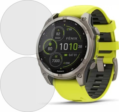 Fasheen Screen Guard for Garmin Fenix 8 Solar 51mm(Pack of 2)