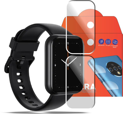 Olonga Edge To Edge Screen Guard for DIZO WATCH D PLUS(Pack of 2)