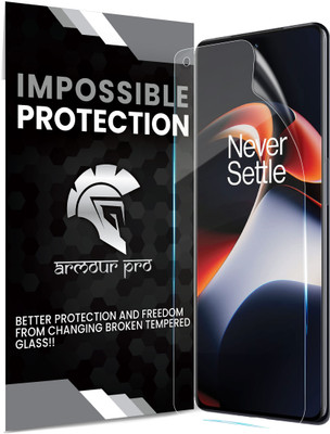 ArmourPro Edge To Edge Screen Guard for OnePlus 11R 5G, 1+ 11R 5G, 4 Layer Unbreakable Membrane with Easy Installation(Pack of 1)