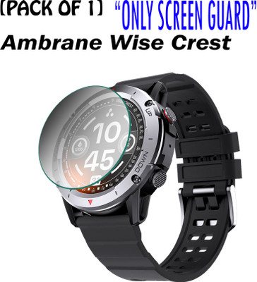 ejzatex Edge To Edge Screen Guard for AMBRANE WISE CREST SMARTWATCH(Pack of 1)