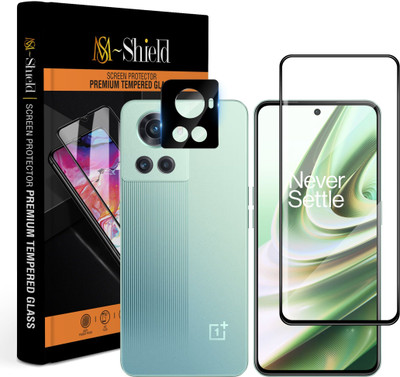 KLAH Edge To Edge Screen Guard for OnePlus 10R 5G, With Camera Lens Protector(Pack of 1)