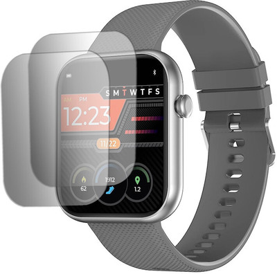 YCHROZE Edge To Edge Screen Guard for PLAYFIT DIAL 3 SMARTWATCH(Pack of 2)