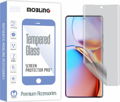 Mobling Edge To Edge Screen Guard for Motorola Edge Plus 2023 (Anti Glare Matte Hydrogel Film)(Pack of 1)