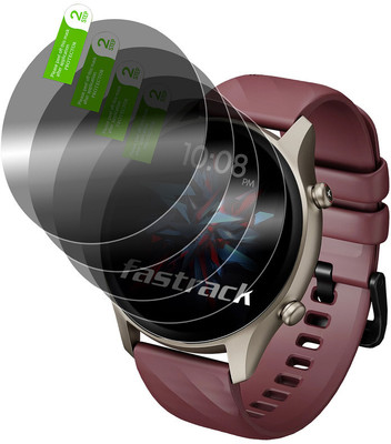 HIDEOUS Edge To Edge Screen Guard for Fastrack Optimus 1.43(Pack of 4)