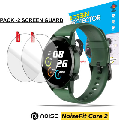 FINCH Edge To Edge Screen Guard for NOISEFIT CORE 2 SMART WATCH(Pack of 2)