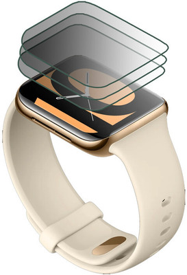 YCHROZE Edge To Edge Screen Guard for Oppo Watch 3(Pack of 3)