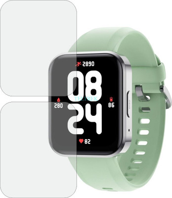 TELTREK Edge To Edge Screen Guard for DIZO WATCH D TALK(Pack of 2)