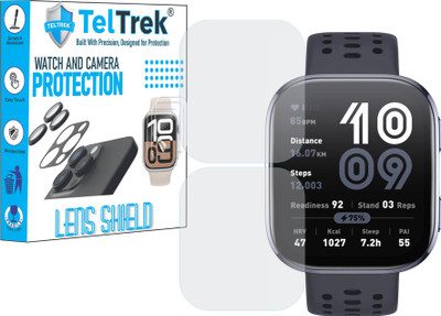 TELTREK Edge To Edge Screen Guard for Amazfit Bip 6(Pack of 2)