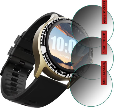 EJZATI Edge To Edge Screen Guard for BOULT STRIKER SMARTWATCH(Pack of 3)
